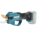 Tesoura de Poda Brushless 18V Wesco Sem Bateria Profissional