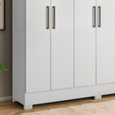 Guarda-Roupa Casal 6 Portas 3 gavetas Prático Demóbile