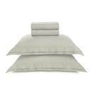 Jogo de Cama Novoli 4 Pçs 200 Fios Percal Grigio 100% Algodão Trussardi