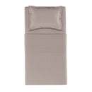 Jogo de Cama Grasso 4 Pçs 300 Fios Cetim 100% Algodão Nocciola Trussardi