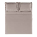 Jogo de Cama Grasso 4 Pçs 300 Fios Cetim 100% Algodão Nocciola Trussardi