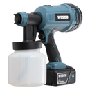 Pistola de Pintura HVLP 18V Wesco Profissional
