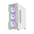 Gabinete Gamer Gamemax Siege WH Branco ATX Mid Tower Com Airflow