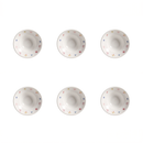 Jogo 6 Mini Bowls Cerâmica Primavera 150ml 15,5cm Scalla