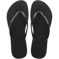 Chinelo Havaianas Slim Logo Metallic