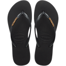 Chinelo Havaianas Slim Logo Metallic