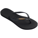 Chinelo Havaianas Slim Logo Metallic