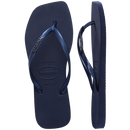 Chinelo Havaianas Slim Square Logo Metallic