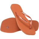 Chinelo Havaianas Slim Square Logo Metallic