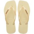 Chinelo Havaianas Slim Square Logo Metallic