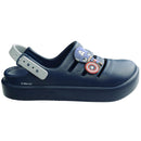 Chinelo Clog Havaianas Infantil Marvel Capitão América Marinho