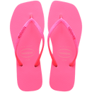 Chinelo Havaianas Slim Square Glitter Neon