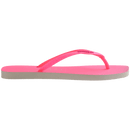 Chinelo Havaianas Slim Square Glitter Neon