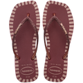 Chinelo Havaianas Slim Square Glitter Contour