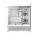 Gabinete Gamer Gamemax Vista AW Branco Mid Tower Com Vidro E Airflow