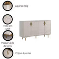 Buffet  4 Portas  Marsala Lukaliam