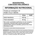 Resveratrol com Ácido Hialurônico 60 Cápsulas