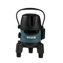 Nível a Laser Verde 5 Linhas Base Giratória 360° Wesco Profissional