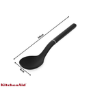 Colher de Cozinha Servir Nylon Multiuso Preta KitchenAid