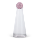 Garrafa Bubble Vidro Rosa 1L Linha Sintonia
