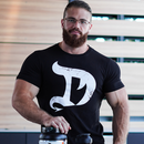 CAMISETA DRAGON LOGO PRETA
