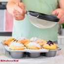 Peneira em Aço Inox Coar Polvilhar Cozinha Cinza KitchenAid