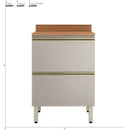 Balcão de Cozinha 1 Porta 1 Gaveta 60cm MDF Proença Demobile