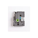 Fita Brother TZe231 12mm Laminada Preto Branco Rotulador PT Tape