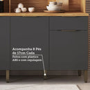 Cozinha Compacta 8 Portas 2 Gavetas Concord Ronipa
