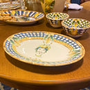 Travessa Pequena Cerâmica Taormina  32cm Maison Blanche