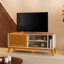 Rack para TV até 55" 1 Porta de Correr Aruba EDN