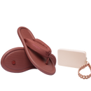 Kit Havaianas para elas: Maxi Puffed Blush + Mini Bag Chains