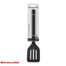Espátula Perfurada 35cm Cozinha em Nylon Preta KitchenAid
