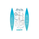 Depilador Feminino Conair LT85NBR Aparador de Pêlos Elétrico Portátil 5 Acessórios