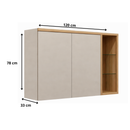 Cozinha Modulada 3 Peças 6 Portas Allure Linea