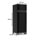 Geladeira Refrigerador Duplex 276L RCD34 PRO Esmaltec
