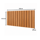 Painel Ripado Para Cozinha Eloise 120cm MGM