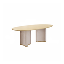 Conjunto Sala de Jantar Liz Com 6 Cadeiras Vitta Dourado Dj móveis