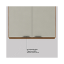 Armário Aéreo 80cm 2 Portas Firenze Demóbile