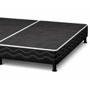 Base Para Cama Box Queen Bipartida Bordada Universal Bacetto