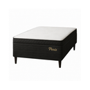 Cama Box Casal (Base + Colchão) Paris Topazio