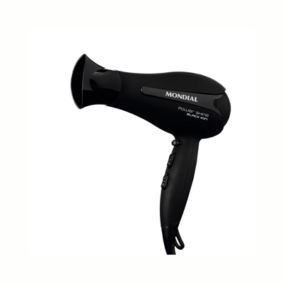 Secador de Cabelos Mondial Power Shine Black Íon SC-13