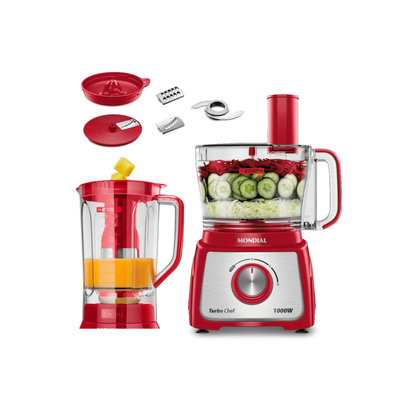 Multiprocessador Turbo Chef 7 em 1 Mondial MPN-01-RE