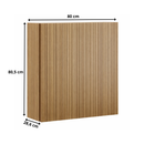 Armário Aéreo 80cm 2 Portas Art Kits Paraná