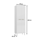 Paneleiro Torre Quente 4 Portas 70cm Renova Itatiaia