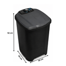 Tanquinho Lavadora Semiautomática 10Kg LAVNM Newmaq