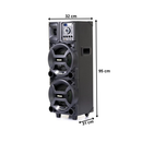 Caixa de Som Amplificada Bluetooth 1400W ACA 1402 Amvox