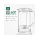 Liquidificador 550W  2 Velocidades  Pratic Power L-97-W Mondial