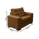 Conjunto de Sofá 2x3 Lugares Torun Masterflex