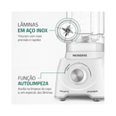Liquidificador 550W  2 Velocidades  Pratic Power L-97-W Mondial